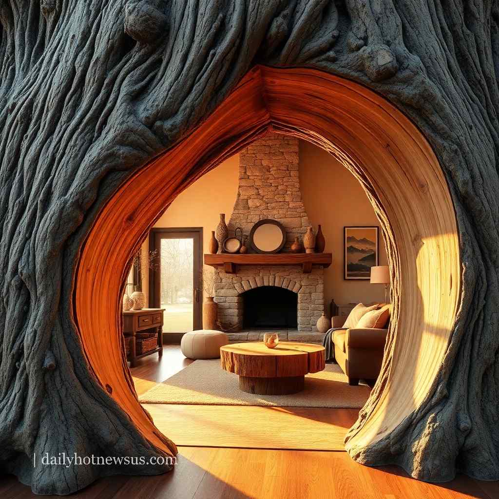 Tree Shaped Doorway