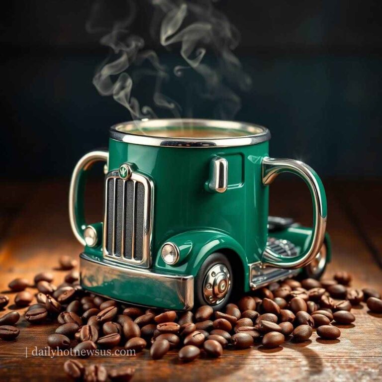 Truck Shape Creative Coffee Mug